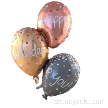 Alles Gute zum Geburtstag für dich Geschenkbox Ballon Bouquet